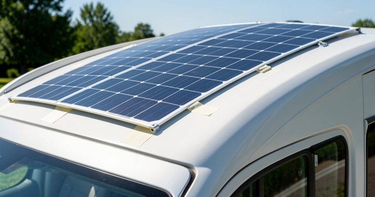 Panneau solaire souple 2026 : avantages, prix, installation et guide d'achat