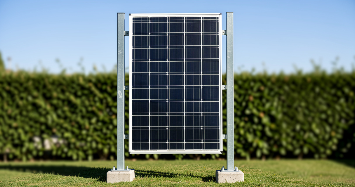 Clôture solaire : produire de l’électricité sans toucher au toit